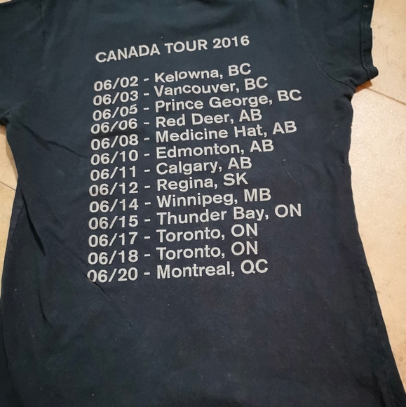 🥂2/$15  City and Color Band Tour T-shirt - Picture 9 of 11